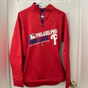 Philadelphia Phillies Women’s 1/2 zip sweatshirt